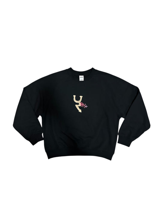 YZS Flame Crewneck L