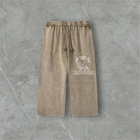 UNIVERSITY BEIGE SWEATS